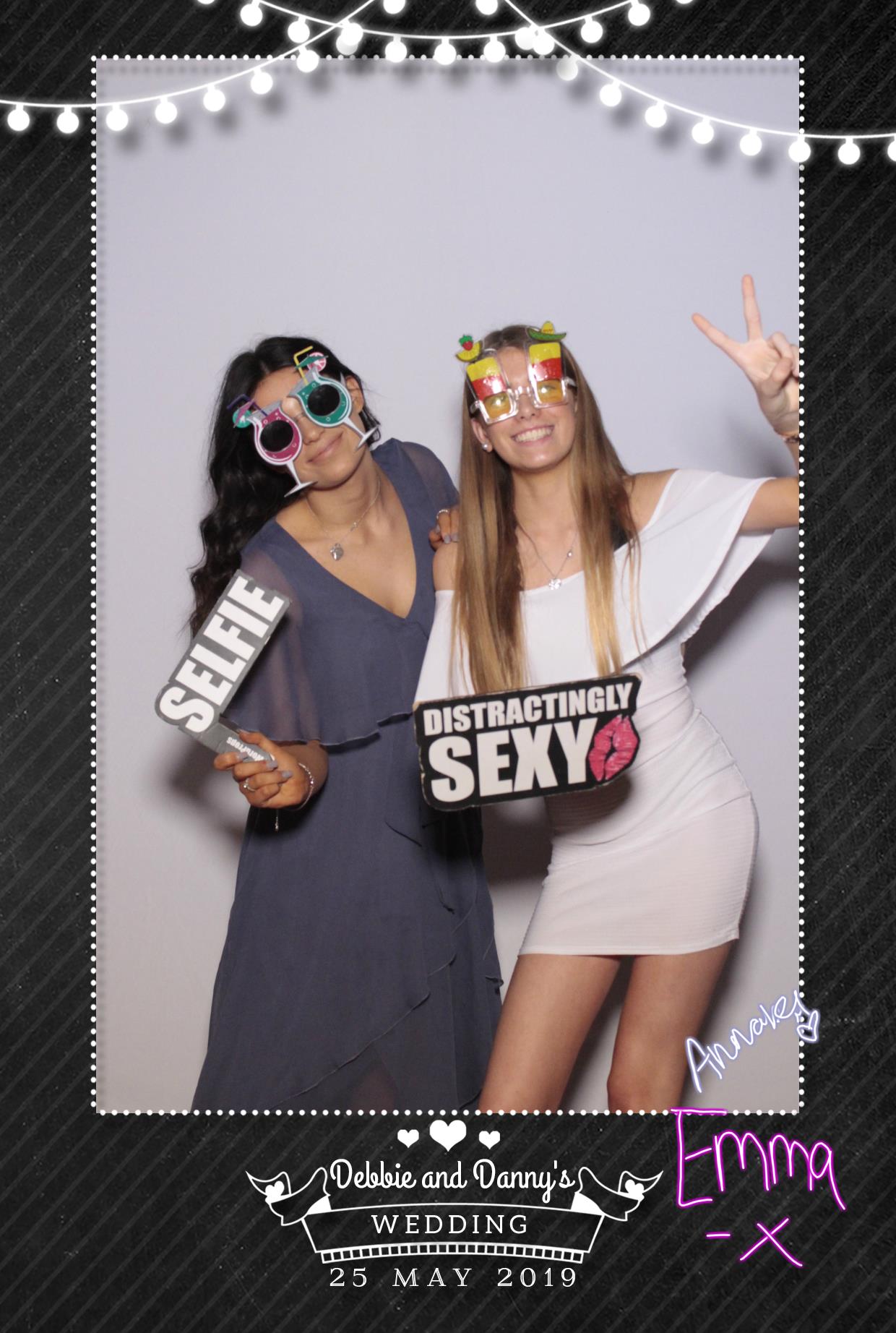 Debbie & Danny's Wedding | View more photos from the event at gallery.myphotoboothexperience.co.uk/u/MyPhotoBoothExperienceLtd/Debbie-Dannys-Wedding